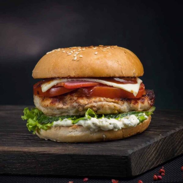 Cajun Chicken Burger