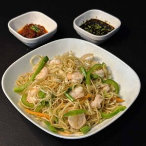 Noodles Prawns