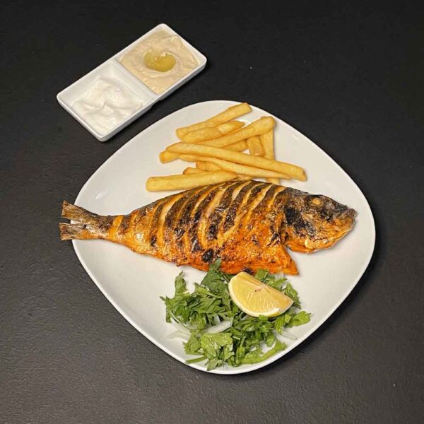 Grilled seabream
