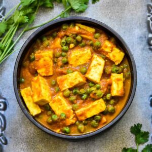 Paneer mutter masala