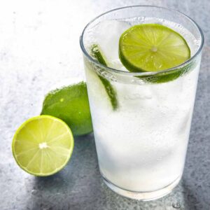 Fresh lime soda