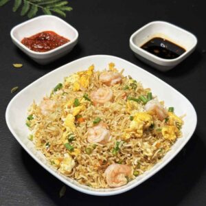 Fried Rice Prawns