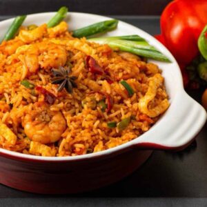 Seafood Fried Rice Schezwan